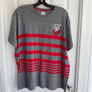 ecko unltd Rhino Y2K League streetwear striped men's tee size 3XL